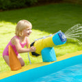 Inflatable Bounce House Water Slide 3.82x3.98m Basketball Pool Kids