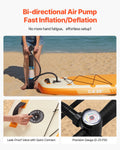 Inflatable SUP Paddleboard 3.53m with Pump Paddle Fin Backpack