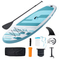VEVOR Inflatable Stand Up Paddle Board 152cm SUP w/ Pump Paddle Fin Bag