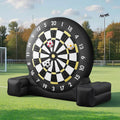Inflatable Soccer Dart Board 2.5m Giant Kick Game 9 Balls