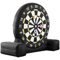 Inflatable Soccer Dart Board, over 2.5 m High Giant Soccer Dart Board with 9 Kick Balls & Air Pump, 2-Minutes Setup & Storage Bag for Easy Carrying, for Giant Yard Games, Giant Kick Darts Game