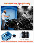 Inflatable Paint Booth 3x2.5x2.5m 550W Blower Air Filter Spray