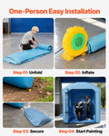 Inflatable Paint Booth 3x2.5x2.5m 550W Blower Air Filter Spray