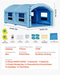 Inflatable Paint Booth 10x6x4m 950W 1100W Blower Car Truck