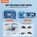 Inflatable Paint Booth 26.2x14.8x9.8ft 950W+750W Spray