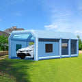 Inflatable Paint Booth 26.2x14.8x9.8ft 950W+750W Spray