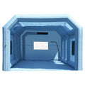 Inflatable Paint Booth 23x13.1x9ft 750W+480W Blower Spray