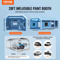 Inflatable Paint Booth 27.9x15.7x10.8ft 950W+750W Spray