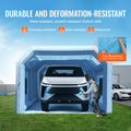 Inflatable Paint Booth 32.8ft Car Spray Booth 1100W 750W Blowers