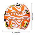 Inflatable Towable Tube 1-2 Riders Boating Water Sports