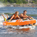 Inflatable Towable Tube 1-2 Riders Boating Water Sports