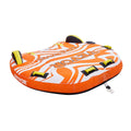 Inflatable Towable Tube 1-2 Riders Boating Water Sports