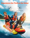 Towable Tube Inflatable 1-3 Riders 510lbs Boating Water Sports