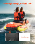 Towable Tube Inflatable 1-3 Riders 510lbs Boating Water Sports