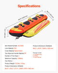 Towable Tube Inflatable 1-3 Riders 510lbs Boating Water Sports