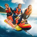 Towable Tube Inflatable 1-3 Riders 510lbs Boating Water Sports
