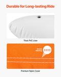 Inflatable Boat Tube 1-3 Riders 510lbs Towable Water Sports