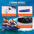 Towable Tube for Boating, 1-2 Riders Inflatable Boat Tubes and Towables, 340 lbs, 51.8