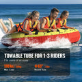 Inflatable Boat Tube 1-3 Riders 510lbs 63