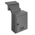 Through The Wall Drop Box, Heavy Duty Steel Through the Wall Mailbox with 2.8-7.9