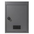Through The Wall Drop Box, Heavy Duty Steel Through the Wall Mailbox with 2.8-7.9