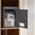 Through Wall Mail Drop Box 12.5x6.3x16.9
