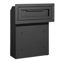 Through Door Key Drop Box Steel 12x6x16