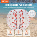 Inflatable Bumper Ball 1-Pack, 5FT/1.5M Body Sumo Zorb Balls for Teen & Adult, 0.8mm Thick PVC Human Hamster Bubble Balls for Outdoor Team Gaming Play, Bumper Bopper Toys for Garden, Yard, Park