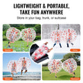 Inflatable Bumper Ball 1-Pack, 5FT/1.5M Body Sumo Zorb Balls for Teen & Adult, 0.8mm Thick PVC Human Hamster Bubble Balls for Outdoor Team Gaming Play, Bumper Bopper Toys for Garden, Yard, Park