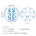 Inflatable Bumper Ball 1-Pack, 5FT/1.5M Body Sumo Zorb Balls for Teen & Adult, 0.8mm Thick PVC Human Hamster Bubble Balls for Outdoor Team Gaming Play, Bumper Bopper Toys for Garden, Yard, Park
