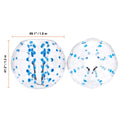 Inflatable Bumper Ball 1-Pack, 5FT/1.5M Body Sumo Zorb Balls for Teen & Adult, 0.8mm Thick PVC Human Hamster Bubble Balls for Outdoor Team Gaming Play, Bumper Bopper Toys for Garden, Yard, Park