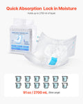 Adult Briefs Adhesive Tabs Incontinence L Size Men Women