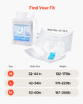 Adult Briefs Adhesive Tabs Incontinence L Size Men Women