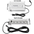 Ultrasonic Mist Maker 10 Head Fogger 5kg/h Stainless Steel Pond