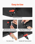 Water Storage Bladder 540L Portable Collapsible Tank RV Truck