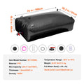 Portable Water Storage Bladder 264 Gal PVC Collapsible Water Tank Black