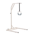 Trapeze Bar Bed Mobility 300LBS Capacity Height-Adjustable w/ 2 Wheels
