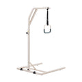 Trapeze Bar Bed Mobility 300LBS Capacity Height-Adjustable w/ 2 Wheels