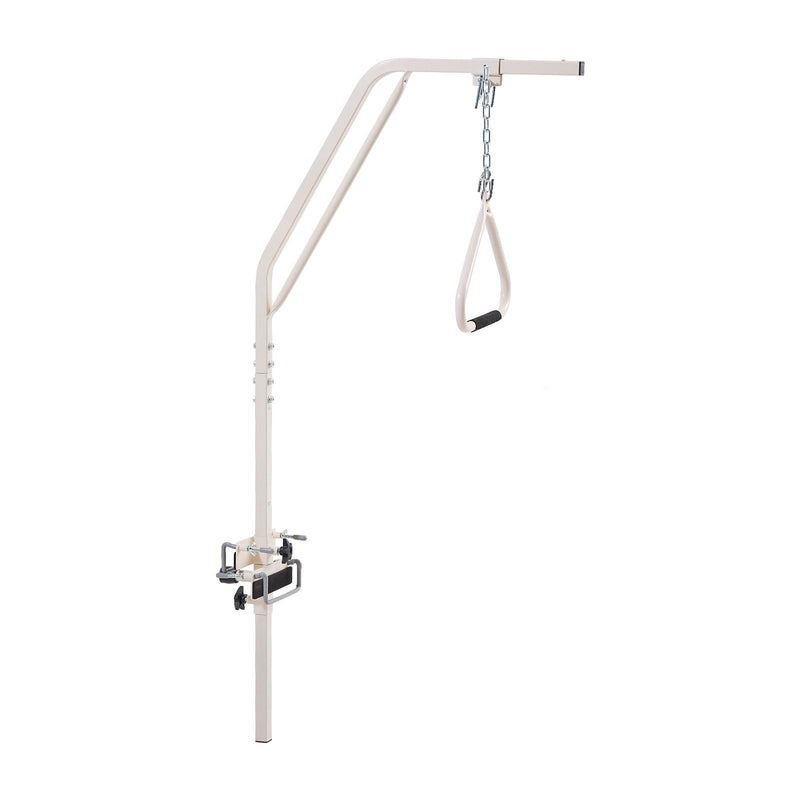 Bed Trapeze Bar 250LBS Medical Pull Up Assist Clamps Chain Elderly