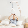 Bed Trapeze Bar 250LBS Medical Pull Up Assist Clamps Chain Elderly
