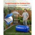 Water Storage Bladder 113L Large Capacity Water Bag, Portable & Collapsible Soft Waters Container, Leakproof & Tear-Resistant PVC Emergency Waters Storage Tank for RV Truck & Outdoor Use