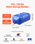 Water Storage Bladder 113L Collapsible Tank Caravan RV Truck