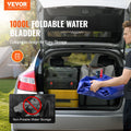 Portable Water Storage Bladder 264 Gal 1000D Collapsible Tank