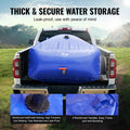 Portable Water Storage Bladder 264 Gal 1000D Collapsible Tank