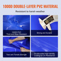 Portable Water Storage Bladder 87 Gal 1000D PVC Collapsible Tank