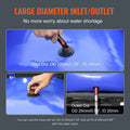 Portable Water Storage Bladder 87 Gal 1000D PVC Collapsible Tank