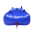 Portable Water Storage Bladder 87 Gal 1000D PVC Collapsible Tank