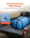 132L Water Storage Bladder TPU Portable Collapsible Tank RV Camping