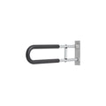 Toilet Safety Rail 60.5cm U-Shaped Grab Bar Foldable 136kg Capacity
