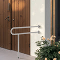 Toilet Safety Rail 80cm U-Shape 304 Stainless Steel Grab Bar 136kg